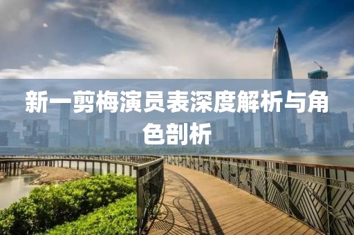 新一剪梅演员表深度解析与角色剖析
