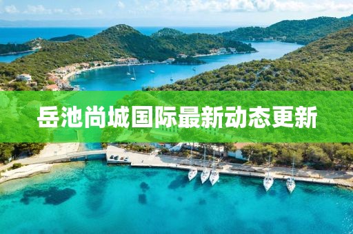 岳池尚城国际最新动态更新