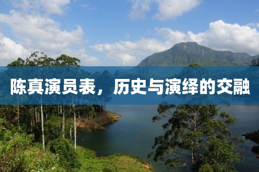 陈真演员表，历史与演绎的交融