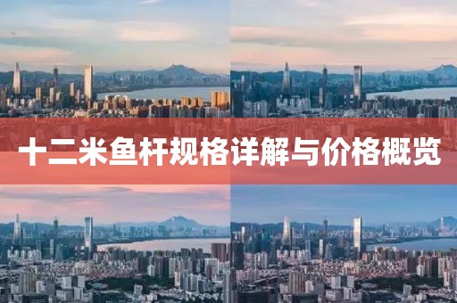 十二米鱼杆规格详解与价格概览