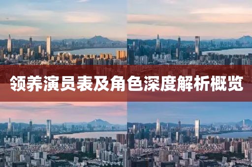 领养演员表及角色深度解析概览
