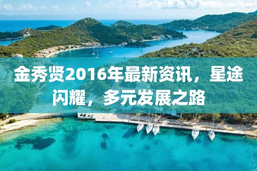 金秀贤2016年最新资讯，星途闪耀，多元发展之路