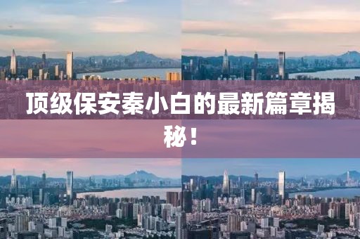 顶级保安秦小白的最新篇章揭秘！