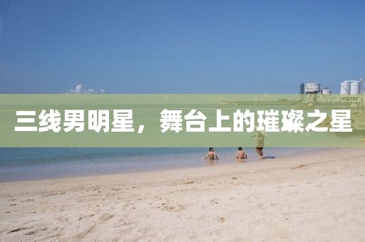 三线男明星，舞台上的璀璨之星