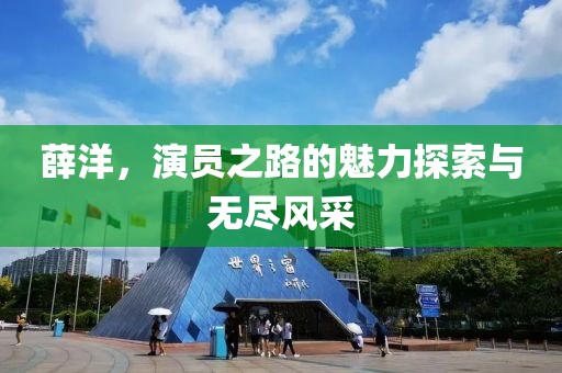 薛洋，演员之路的魅力探索与无尽风采