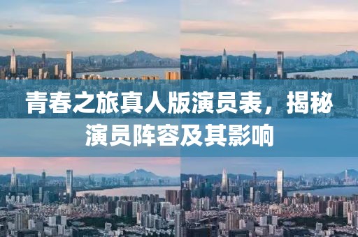 青春之旅真人版演员表，揭秘演员阵容及其影响
