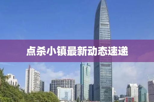 点杀小镇最新动态速递