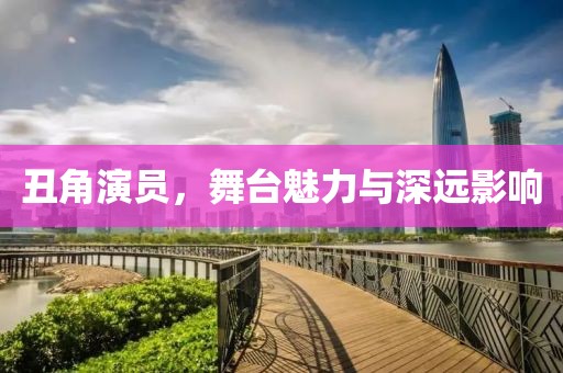 丑角演员，舞台魅力与深远影响