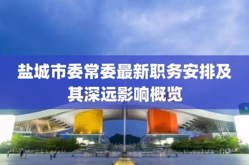 盐城市委常委最新职务安排及其深远影响概览