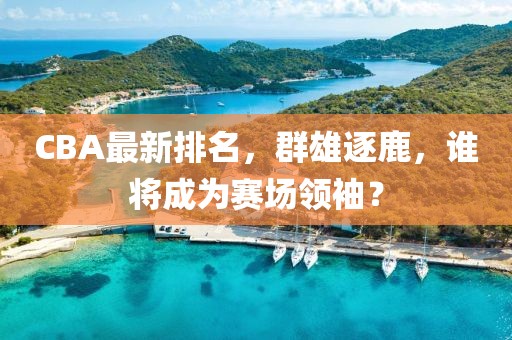 CBA最新排名，群雄逐鹿，谁将成为赛场领袖？