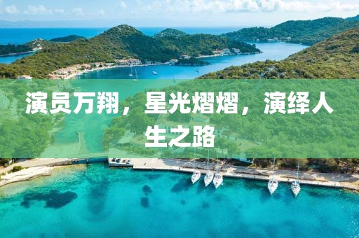 演员万翔，星光熠熠，演绎人生之路