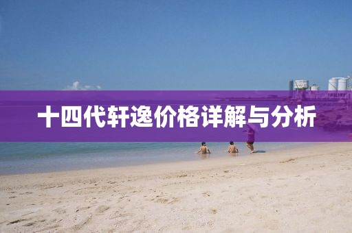 十四代轩逸价格详解与分析