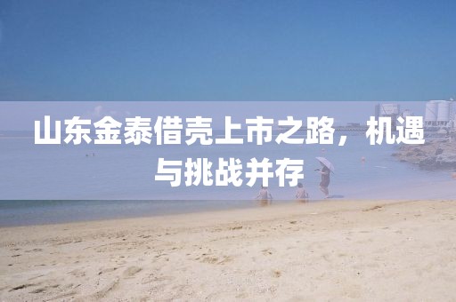 山东金泰借壳上市之路，机遇与挑战并存