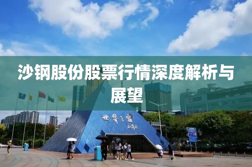 沙钢股份股票行情深度解析与展望