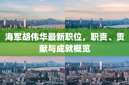 海军胡伟华最新职位，职责、贡献与成就概览