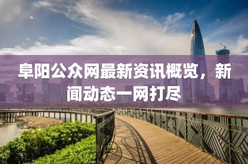 阜阳公众网最新资讯概览，新闻动态一网打尽