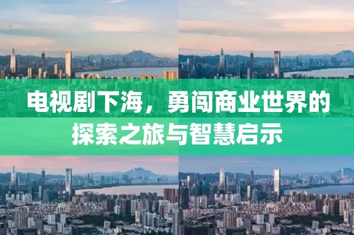 电视剧下海，勇闯商业世界的探索之旅与智慧启示
