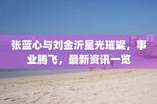 张蓝心与刘金沂星光璀璨，事业腾飞，最新资讯一览
