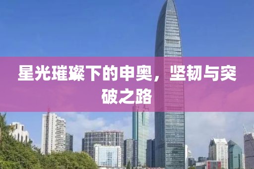 星光璀璨下的申奥，坚韧与突破之路