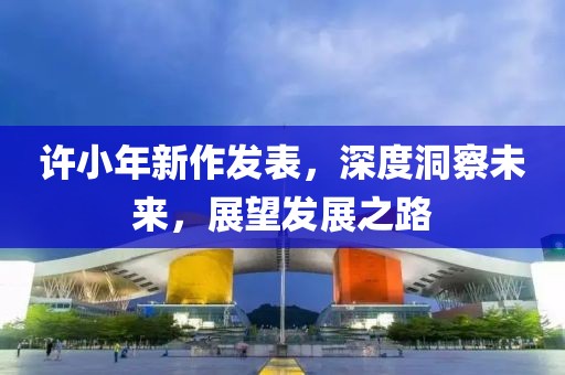 许小年新作发表，深度洞察未来，展望发展之路
