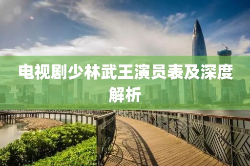 电视剧少林武王演员表及深度解析
