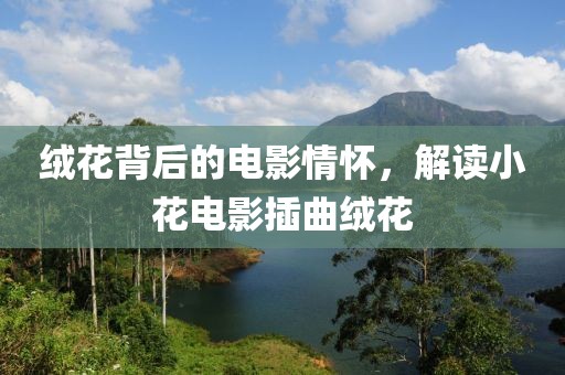 绒花背后的电影情怀，解读小花电影插曲绒花