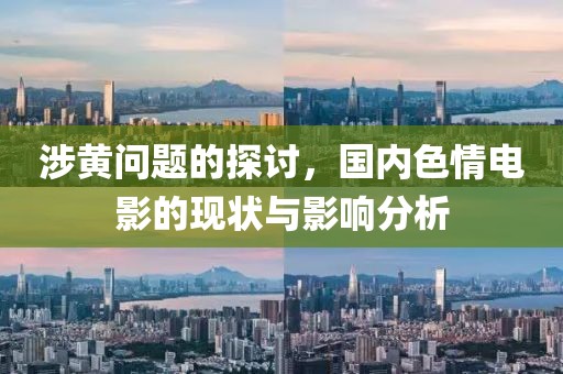 涉黄问题的探讨，国内色情电影的现状与影响分析