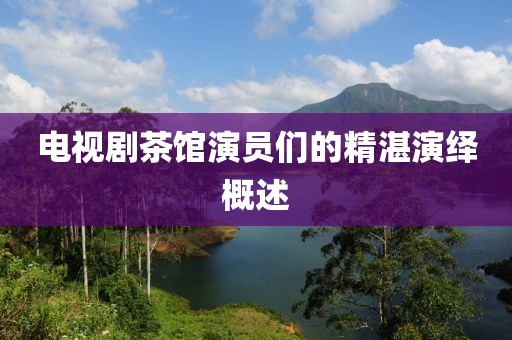 电视剧茶馆演员们的精湛演绎概述