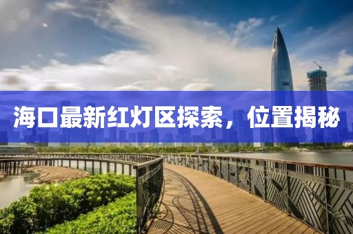 海口最新红灯区探索，位置揭秘