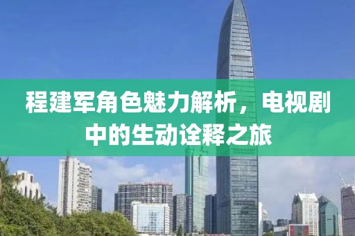 程建军角色魅力解析，电视剧中的生动诠释之旅