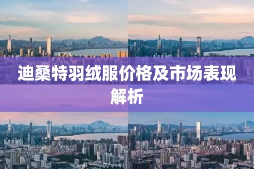 迪桑特羽绒服价格及市场表现解析