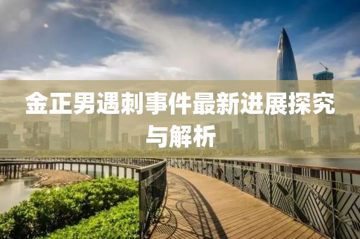 金正男遇刺事件最新进展探究与解析