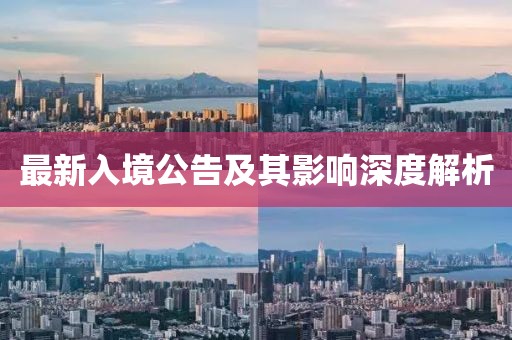 最新入境公告及其影响深度解析
