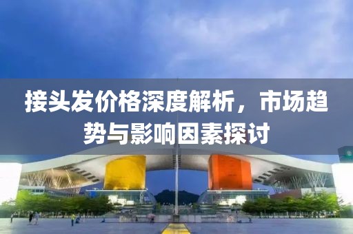 接头发价格深度解析，市场趋势与影响因素探讨