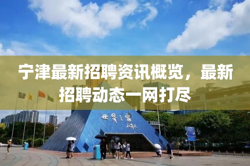 宁津最新招聘资讯概览，最新招聘动态一网打尽