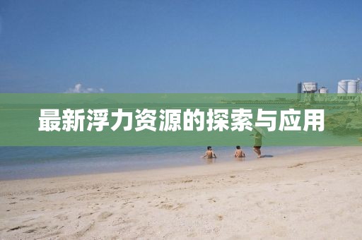 最新浮力资源的探索与应用