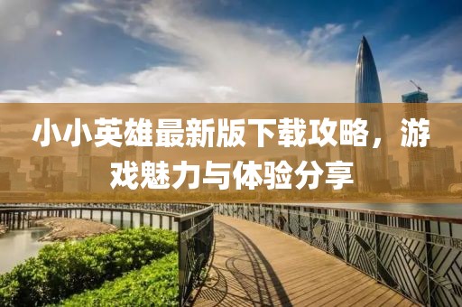 小小英雄最新版下载攻略，游戏魅力与体验分享