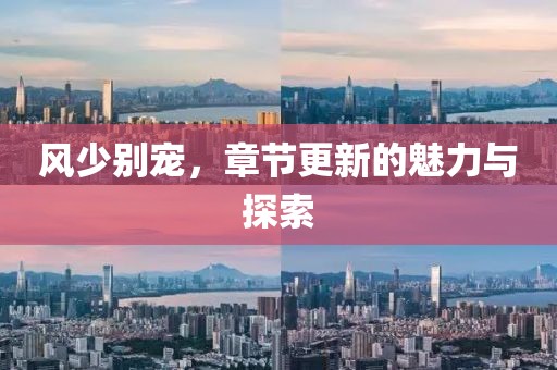 风少别宠，章节更新的魅力与探索