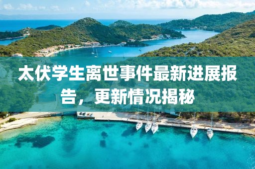 太伏学生离世事件最新进展报告，更新情况揭秘