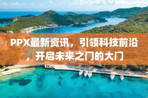 PPX最新资讯，引领科技前沿，开启未来之门的大门