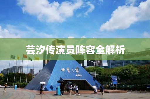 芸汐传演员阵容全解析