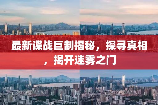 最新谍战巨制揭秘，探寻真相，揭开迷雾之门