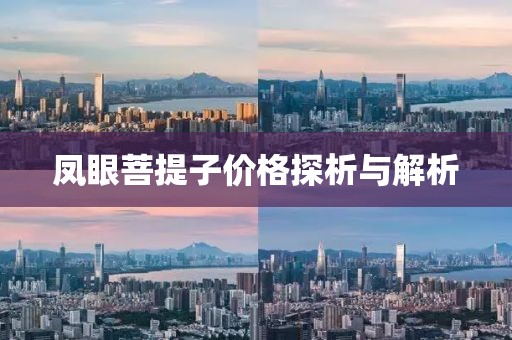凤眼菩提子价格探析与解析