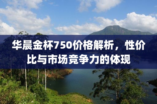 华晨金杯750价格解析，性价比与市场竞争力的体现