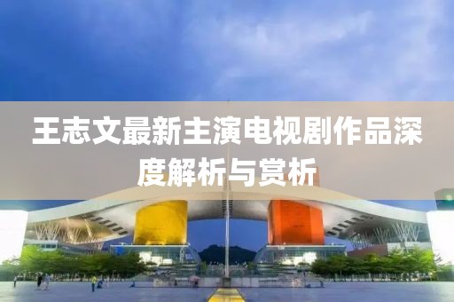 王志文最新主演电视剧作品深度解析与赏析