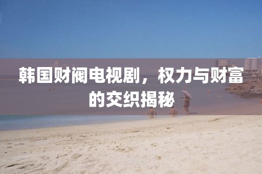 韩国财阀电视剧，权力与财富的交织揭秘