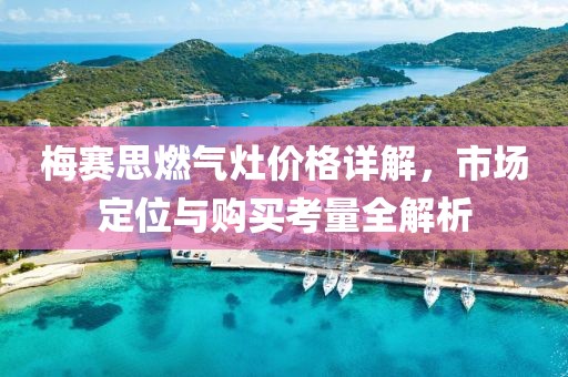 梅赛思燃气灶价格详解，市场定位与购买考量全解析