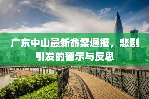 广东中山最新命案通报，悲剧引发的警示与反思