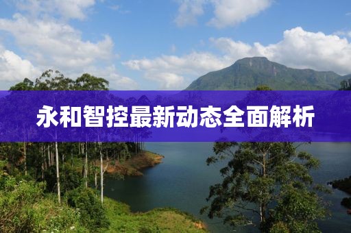 永和智控最新动态全面解析