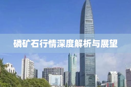 磷矿石行情深度解析与展望